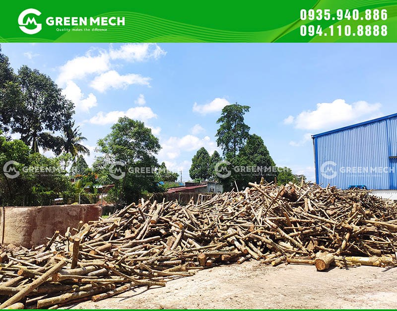 Lắp đặt máy băm gỗ 10 tấn tại Tây Ninh